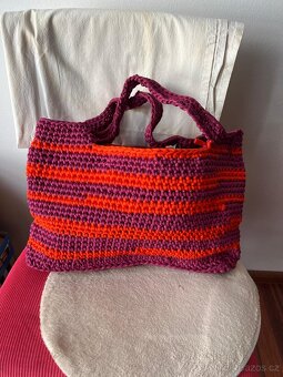 Háčkovaná taška Crochet Tote Bag - 2