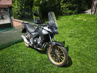 honda CB 500 X (2019) nový model 19", 6500km, kufr - 2