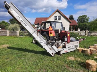 Štípací automat BGU KSA 370 + podavací stůl - 2