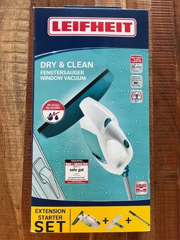 Leifheit Dry & Clean čistič a leštič oken Window clean - 2