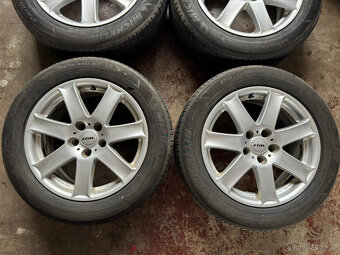 Alu kola RIAL 5x112 R17 s letním pneu 225/55 R17 - 2