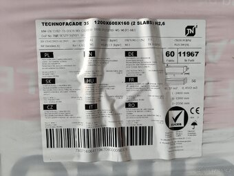 TECHNOFACADE 35 Fasádní vata tl. 160 mm- Výprodej - 2
