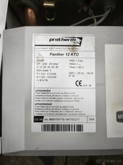 Plynový kotel Protherm panther 12kto - 2