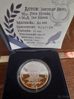 Stříbrná mince Karel Gott - 2