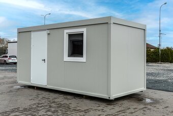Kancelářská buňka - stavební buňka - zahradní domek 5.1x2.4m - 2