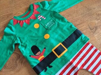 Vánoční skřítek - set, 62/68, F&F - 2