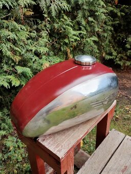 Originální nádrž jawa 250 nebo 350 v původním stavu a barvě - 2