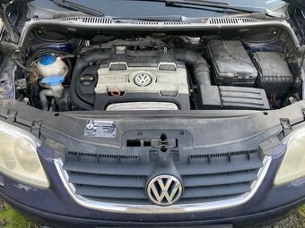 Touran 1.4 TSI na LPG - 1T2 103kw - trochu kouří - 2