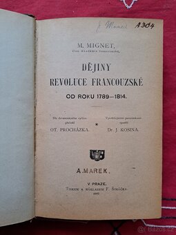 Dějiny revoluce francouzské od roku 1789-1814 - F.A.Mignet - 2