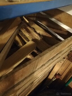 Březová polínka do krbu. - 2