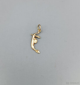 Zlatý přívěsek lodička 0,50g, 18 kt, 750/1000 - 2