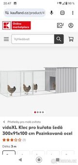 Klec pro kuřata s výběhem - 2