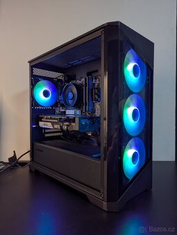 Herní PC: Ryzen 5 5600 / RTX 3060TI/ 16gbRAM/ Záruka - 2