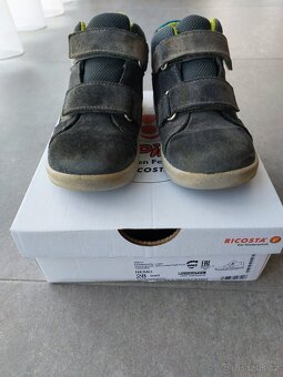 Celoroční chlapecké boty Ricosta Pepino Nemo šedé v. 28 - 2