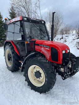 Predám traktor ZETOR 7340 TURBO s TP a ŠPZ - 2