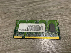100% SODIMM 1GB DDR2 800 pamět do notebooku - 2