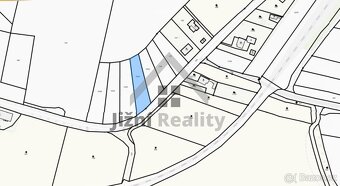 Stavební parcela 1.158 m2 v obci Vlastce - 2