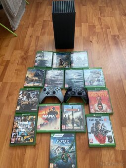 Xbox Series X 2x ovladač + 16 AAA her - 2