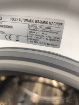 Pracka se susickou lg - 2