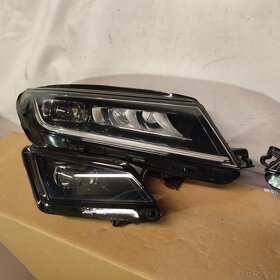 Škoda Kodiak světla, kapota, rám chladiče, blatník - 2