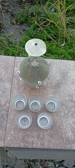 Retro karafa + panáky - 2