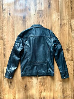 Schott kožená bunda černá, vel. M - 2