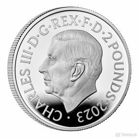 Stříbrná mince 1 oz Britannia proof 2023 - 2