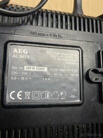 Nabíječka aku baterii AEG AL9618 - 2