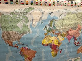 Nastenna mapa světa - 2