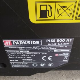 PARKSIDE® Invertorový generátor PISE 800 A1 - 2