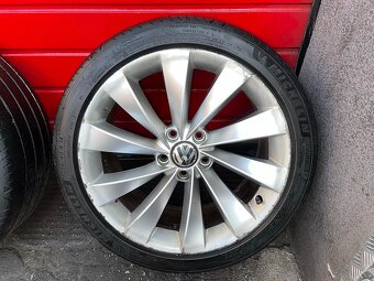 Original ALU kola VW Interlagos 18\" 8J ET41 pneu 235/40/R - 2
