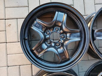 Plechové disky orig Ford vč. senzorů tlaku 16palců 5x108 - 2