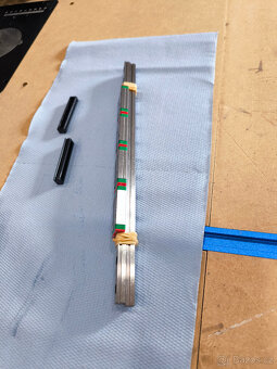 Nové lineární vedení MGN9H - 2x 260mm + 4x jezdec - 2