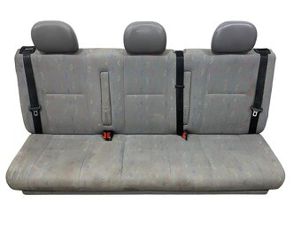 Sedačky zadní 3dedadlová šedá látka VW Crafter 2E 2012 - 2