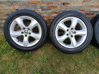 Škoda Fabia originální ALU kola R15 - 2