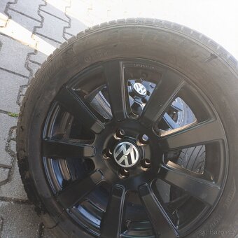ALU kola 5x100 pneu letní 205/55R16 - 2