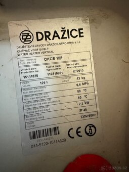 Bojler OKCE 125 - 2