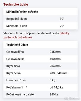 Tondach Renoton 14 hnědá engoba - 2