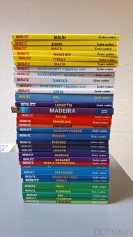 Sada 34 turistických průvodců BERLITZ – české vydání - 2