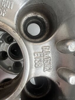 Prodám ALU AUDI, ŠKODA,VW,SEAT +zimní pneu 195/65 - 2