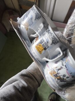 Retro porcelánová sada hrnků Epiag – zimní motiv - 2