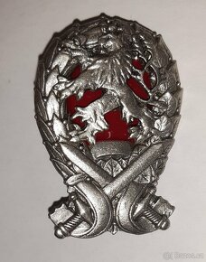 Velký odznak absolvent Vysoké vojenské školy vzor 93 - 2