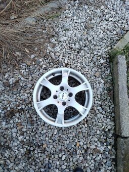 Prodám alu kola, celá sada, Peugeot, Citroën - 2