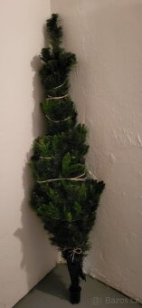 Umělý vánoční stromek – cca 120 cm, skladný, v super stavu - 2