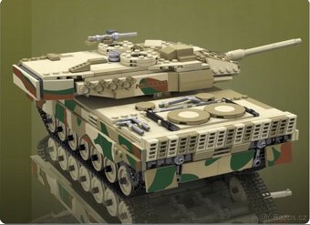 Mould King 20020 Německý tank Leopard 2 R/C - 2