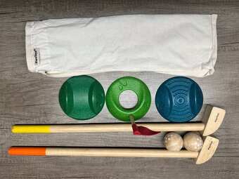 Dřevěný minigolf PlanToys - 2