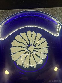 velká mísa Beránek - hutní sklo Škrdlovice - 2