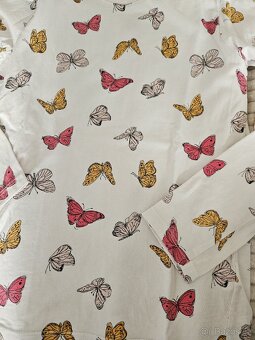 Tričko s motýly - 2