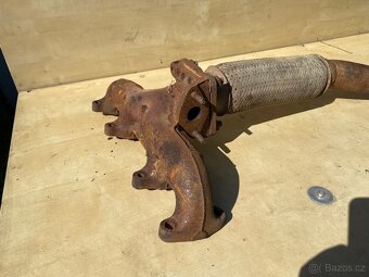 Výfukové svody, vlnovec a katalyzátor Škoda Felicia 1.9D - 2