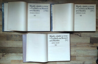 3 x Hrady,zámky a tvrze v Čechách,Moravě a Slezsku - 2